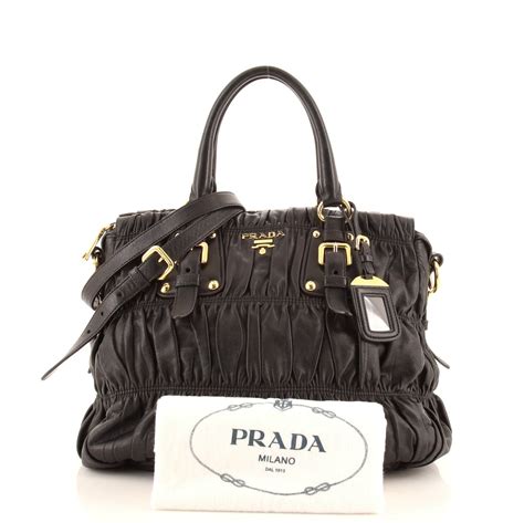 prada nappa gaufre bag